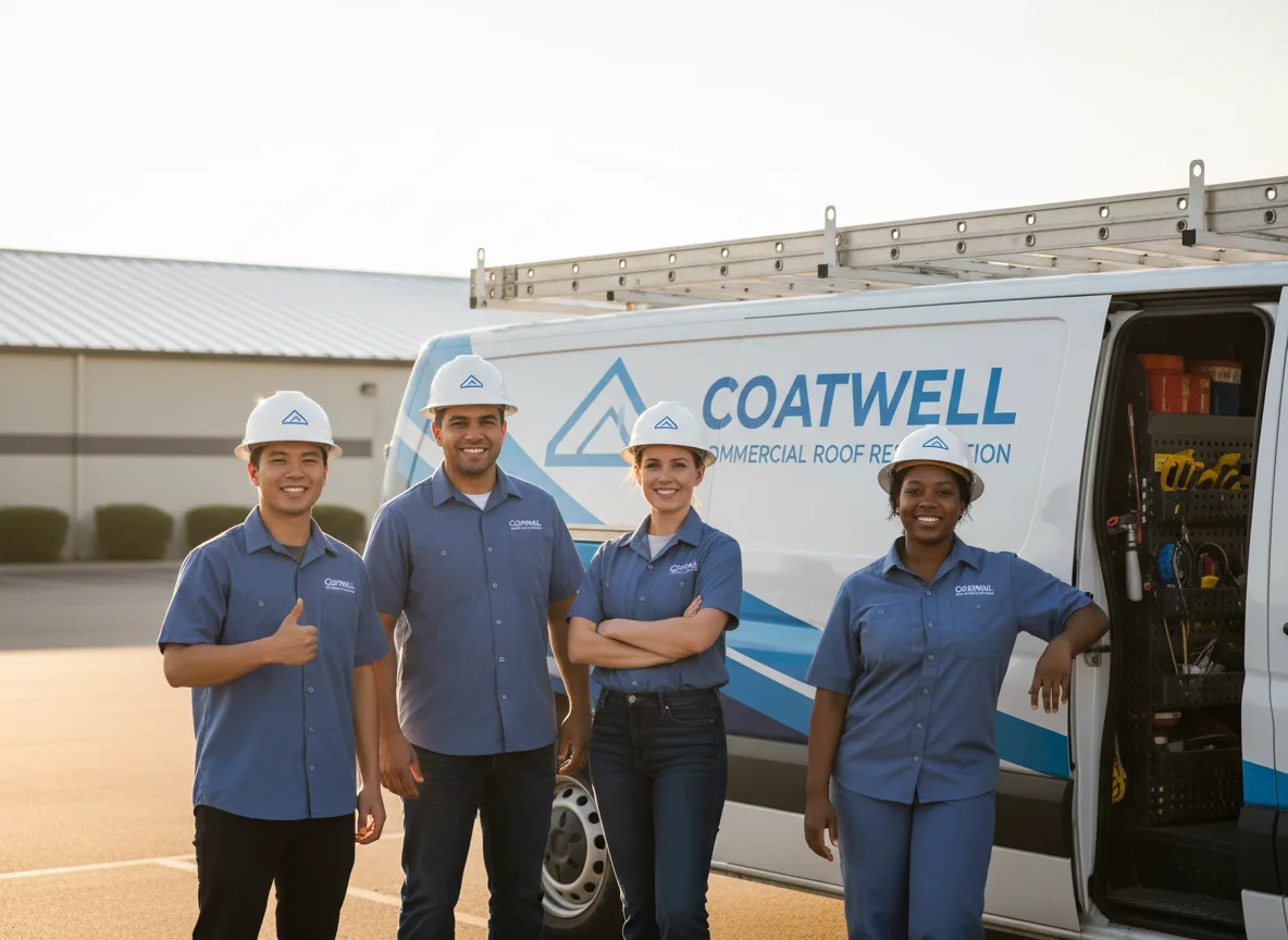 Commercial roof coating company in Williamsville, MO